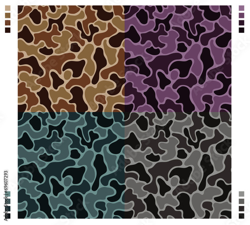 Camouflage pattern,seamless  迷彩柄 photo