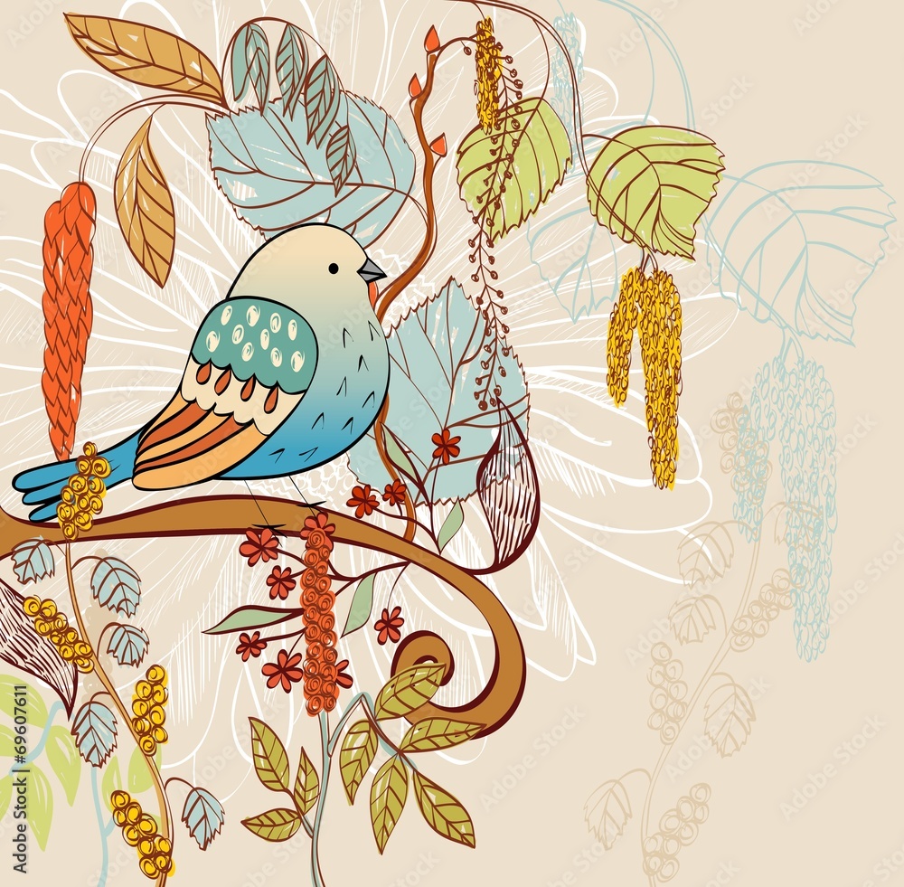 Fototapeta premium vector bird