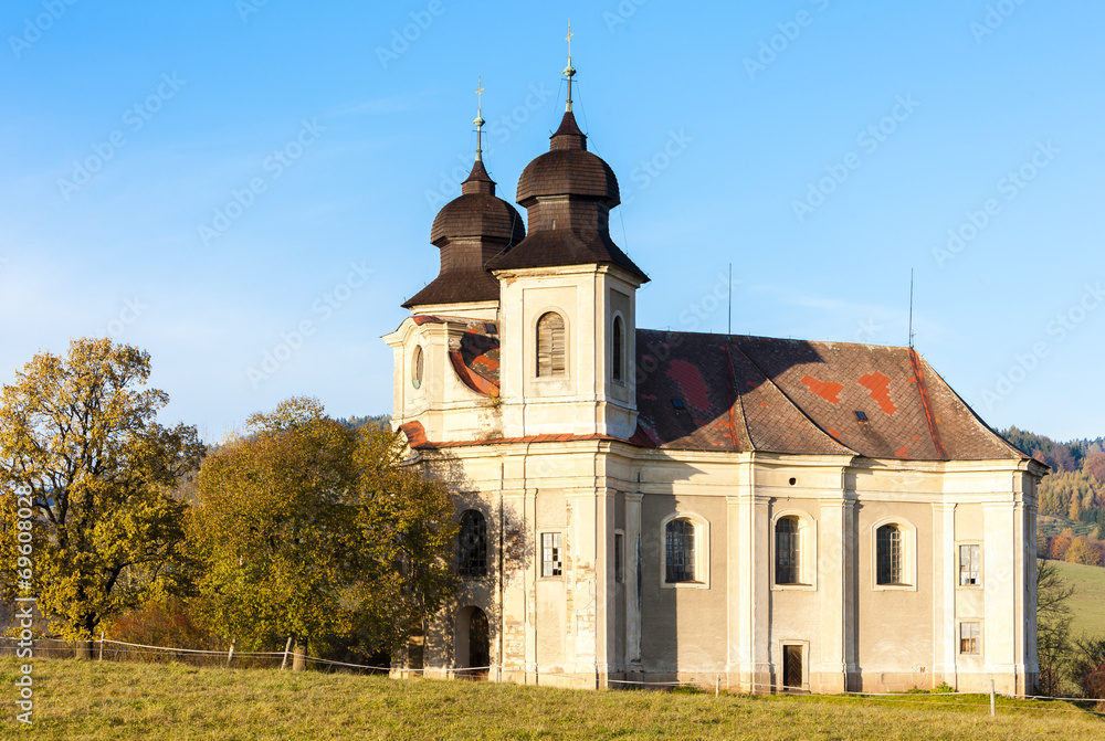 church of Saint Margaret, Sonov near Broumov, Czech Republic