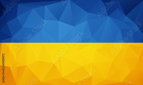 vector ukrainian flag