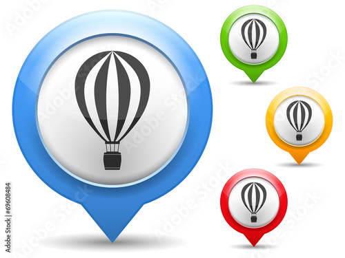 Hot Air Balloon Icon