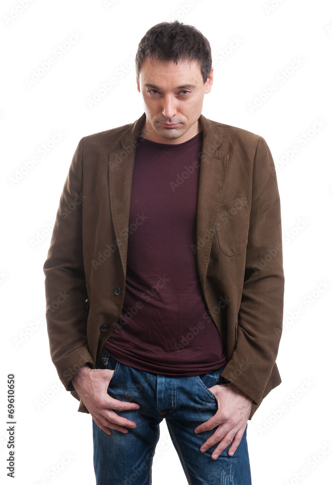Serious man Serious man