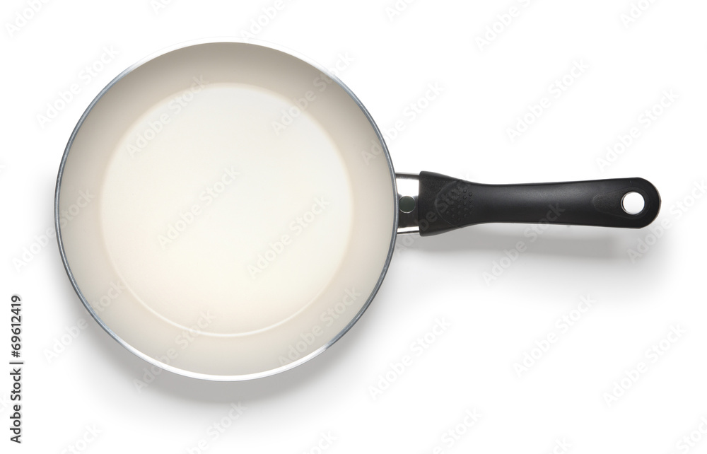empty pan isolated on whitte abckground with clipping path empty pan isolated on whitte abckground with clipping path