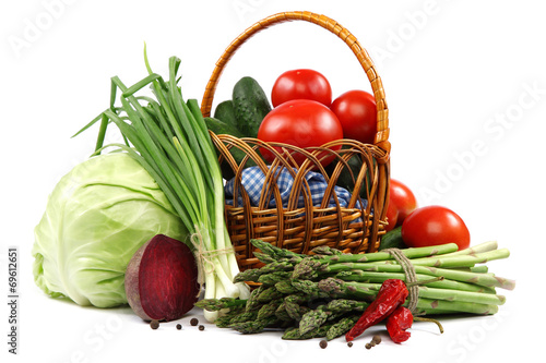 Fresh vegetables. Healthy food.