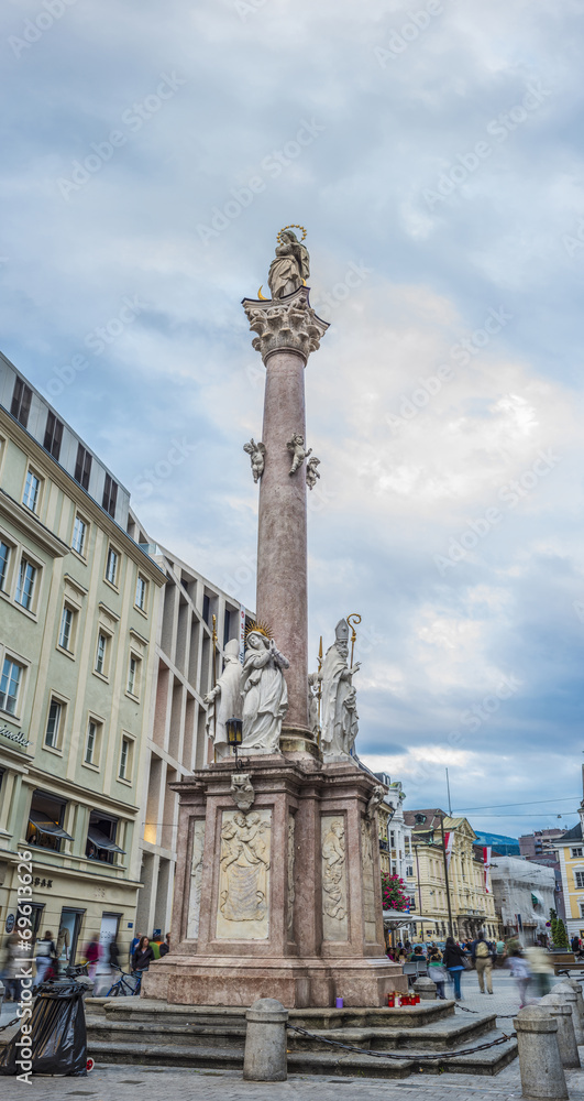 Saint Anne Column in Innsbruck, Austria.