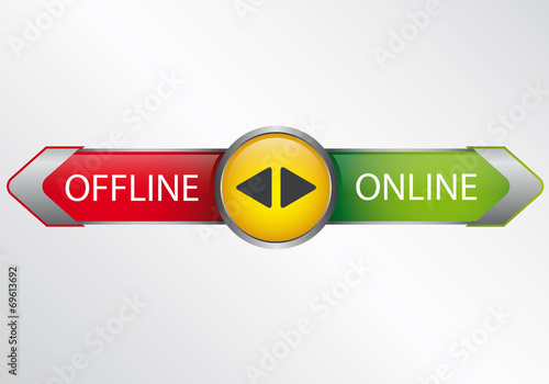 Online Offline - Infografik