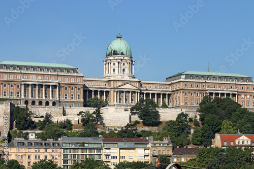Royal castle Budapest landmark Hungary