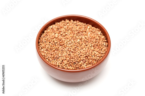 Buckwheat in bowl