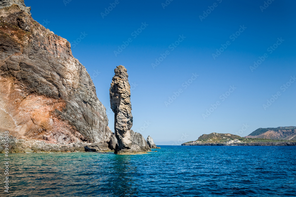 Eolian islands Guard Rock