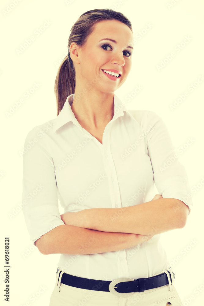 Beautiful young student, business woman. Beautiful young student, business woman.