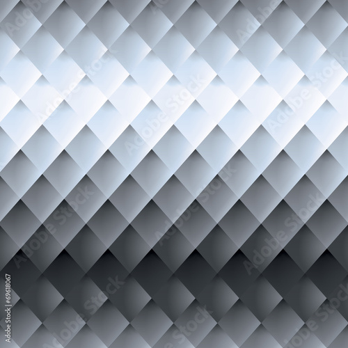 Retro background, pattern rhombs, transition from light to dark