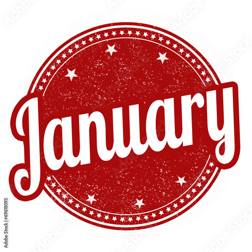 January stamp