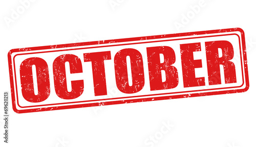 October stamp