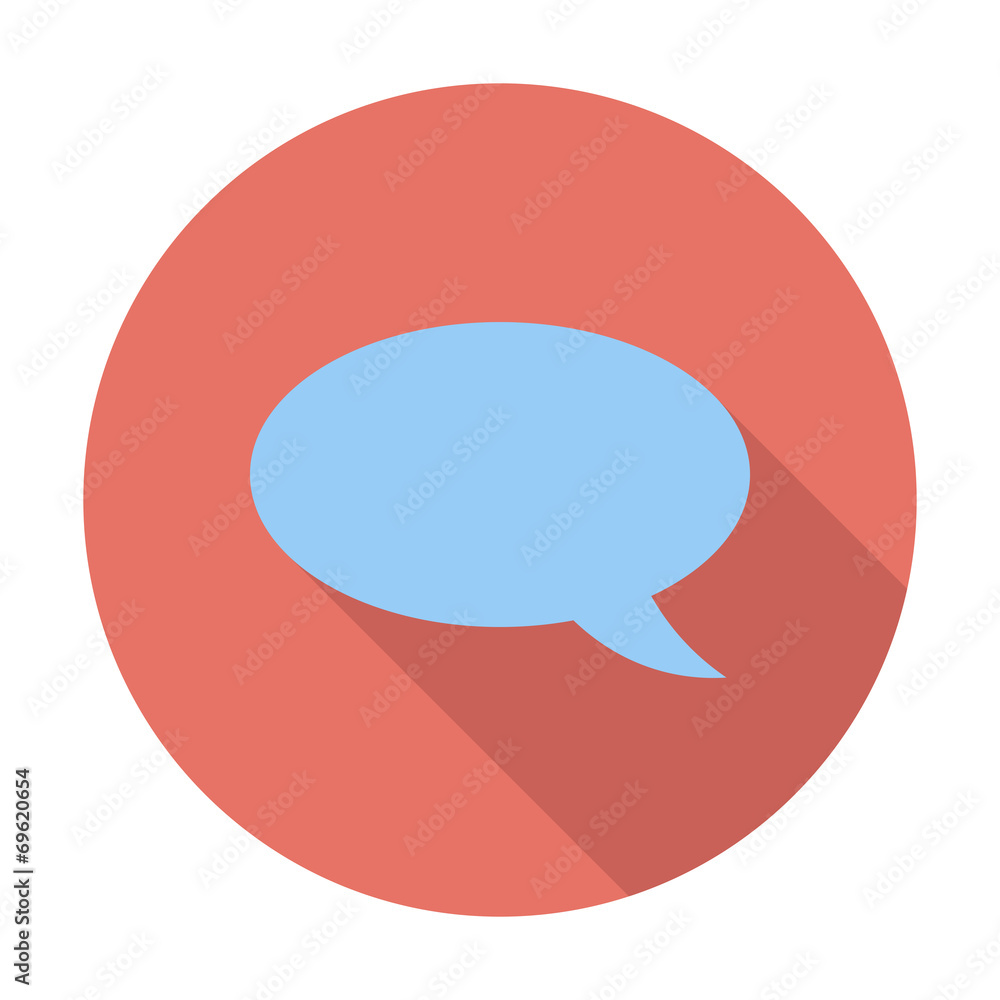Chat flat icon.