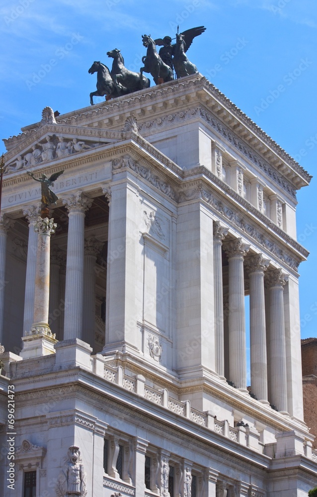 Obraz premium Nationaldenkmal in Rom