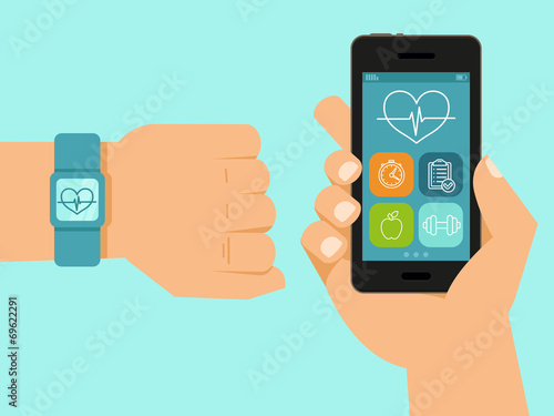 Vector fitness app and tracker