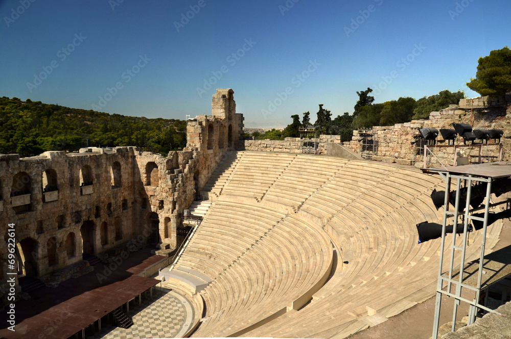 ancient theater of acropolis athens
