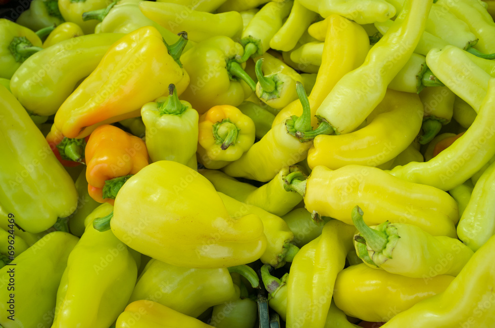Green peppers