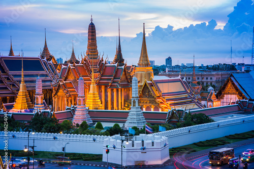 Wat Phra Kaeo, Temple of the Emerald Buddha Bangkok, Asia Thaila