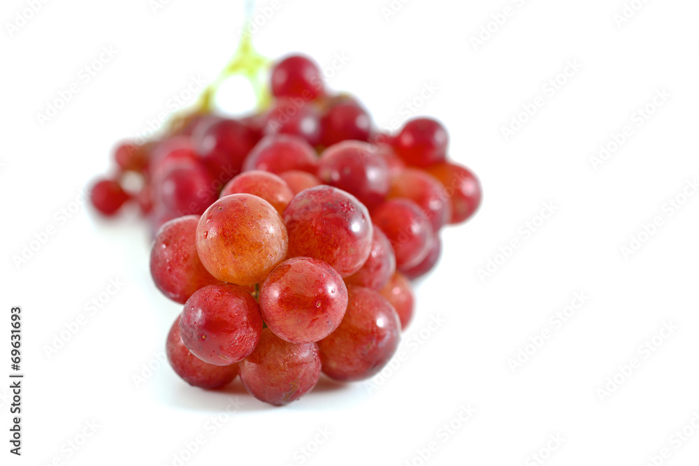 red grapes