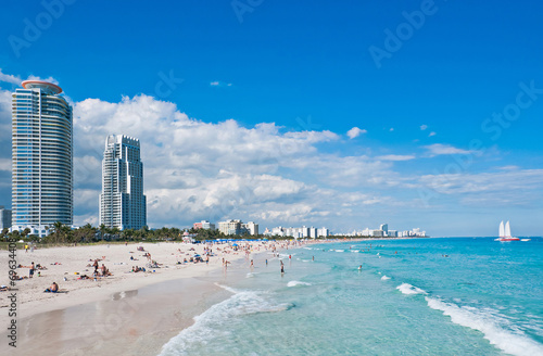 Fototapeta Naklejka Na Ścianę i Meble -  Miami Beach, Florida