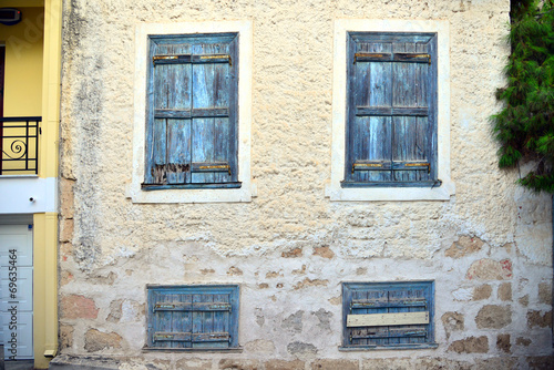 AIgina Island houses and streets © PhotoeffectbyMarcha