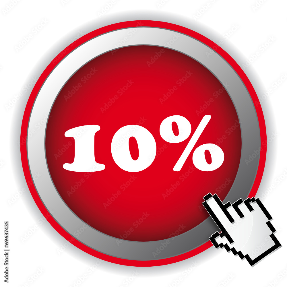 10 PERCENT ICON