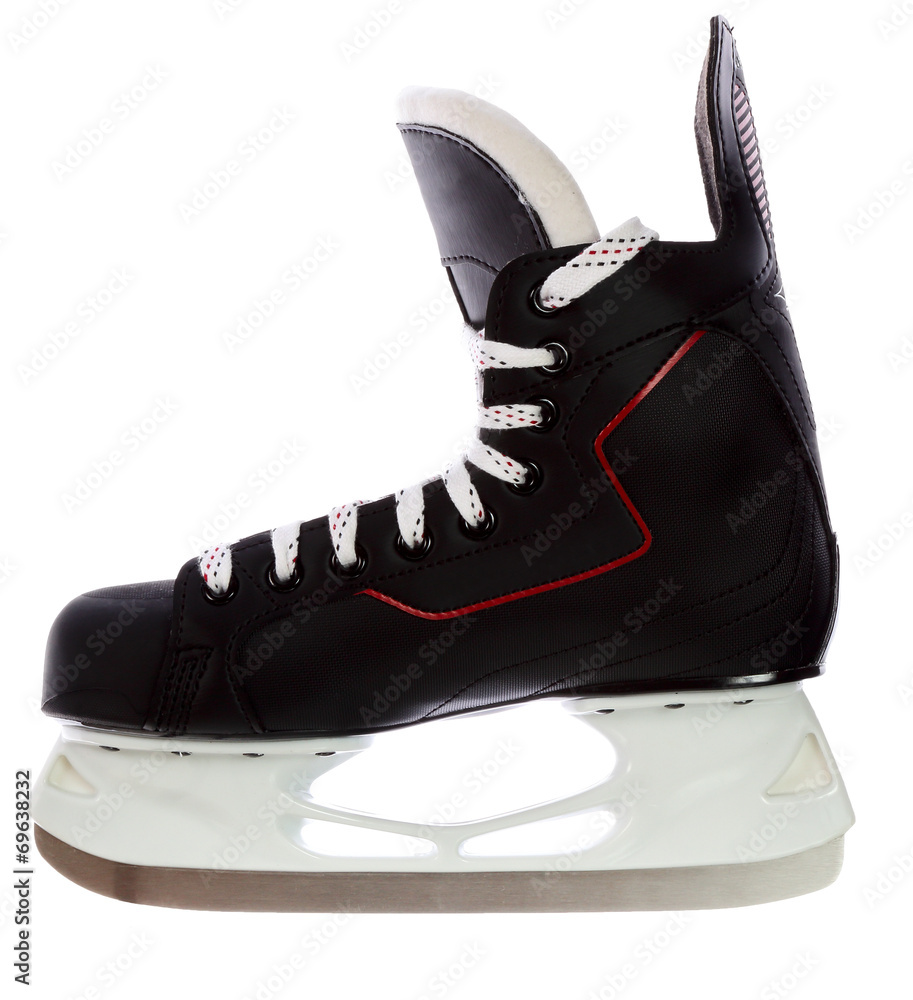 Fototapeta premium Hockey skates isolated on white background