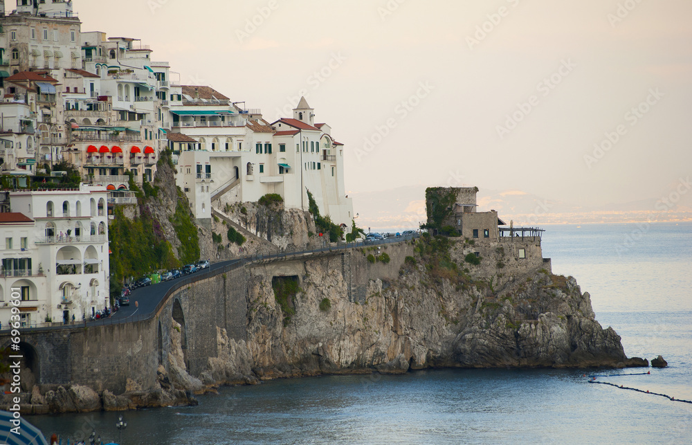 Particular view of Amalfi