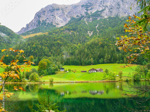 Valley with a lake © annalovisa