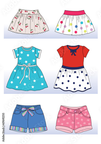 summer colection for little girl