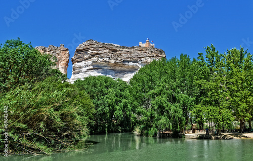 castillo sobre el jucar