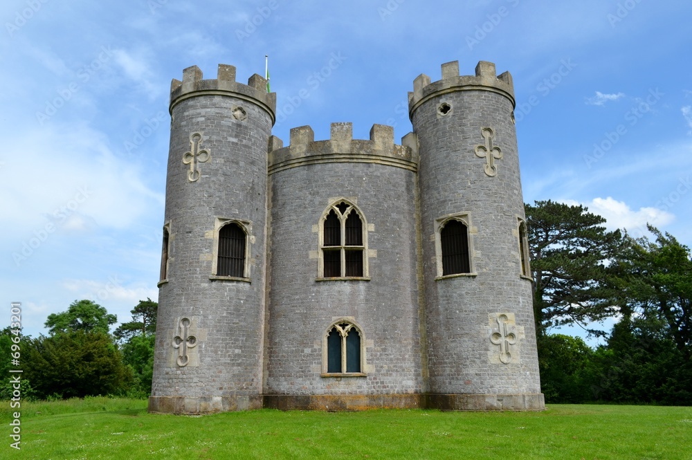 Building from Blaise Castle and sky Building from Blaise Castle and sky