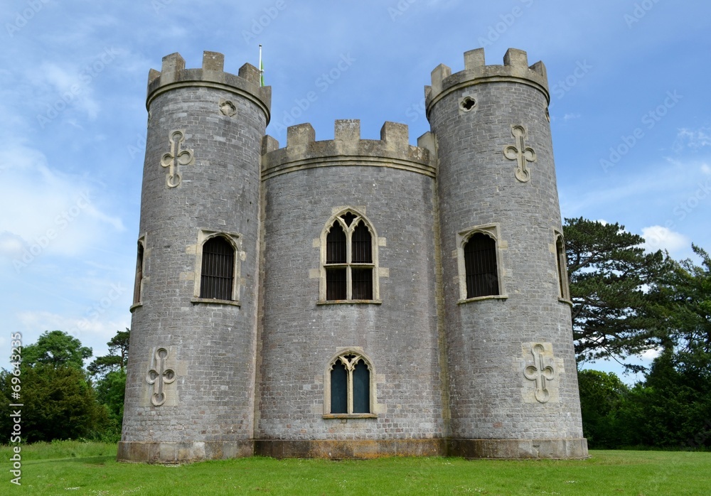 Building from Blaise Castle and sky Building from Blaise Castle and sky