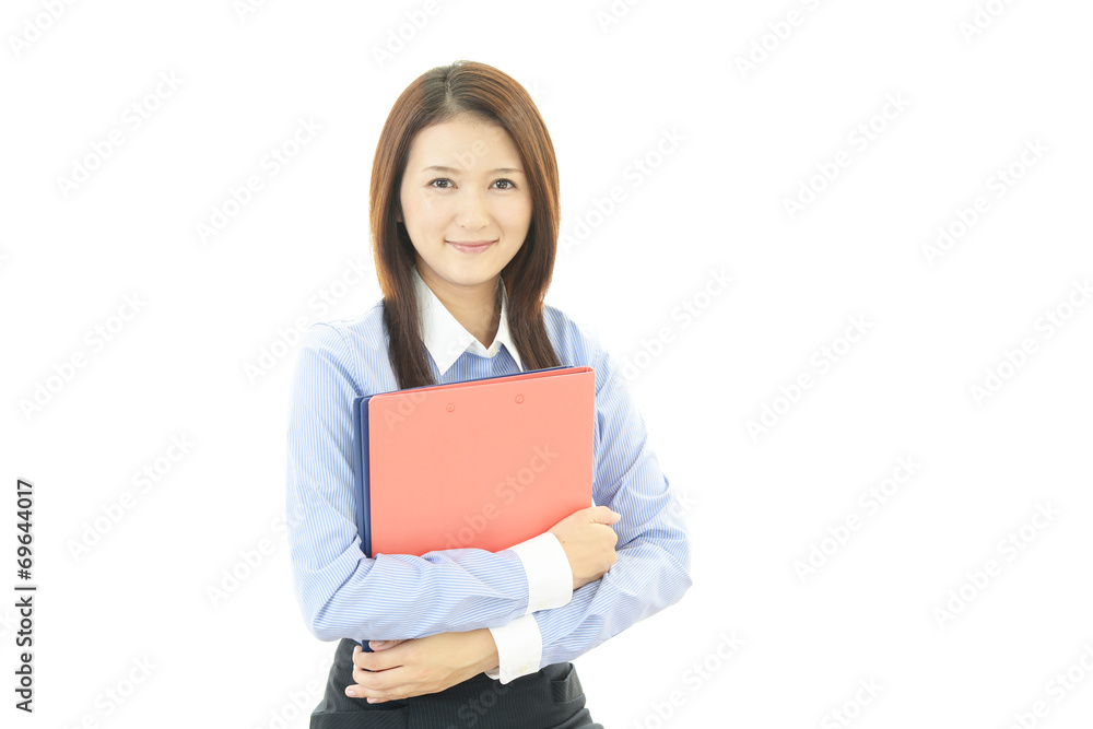 笑顔の女性 笑顔の女性