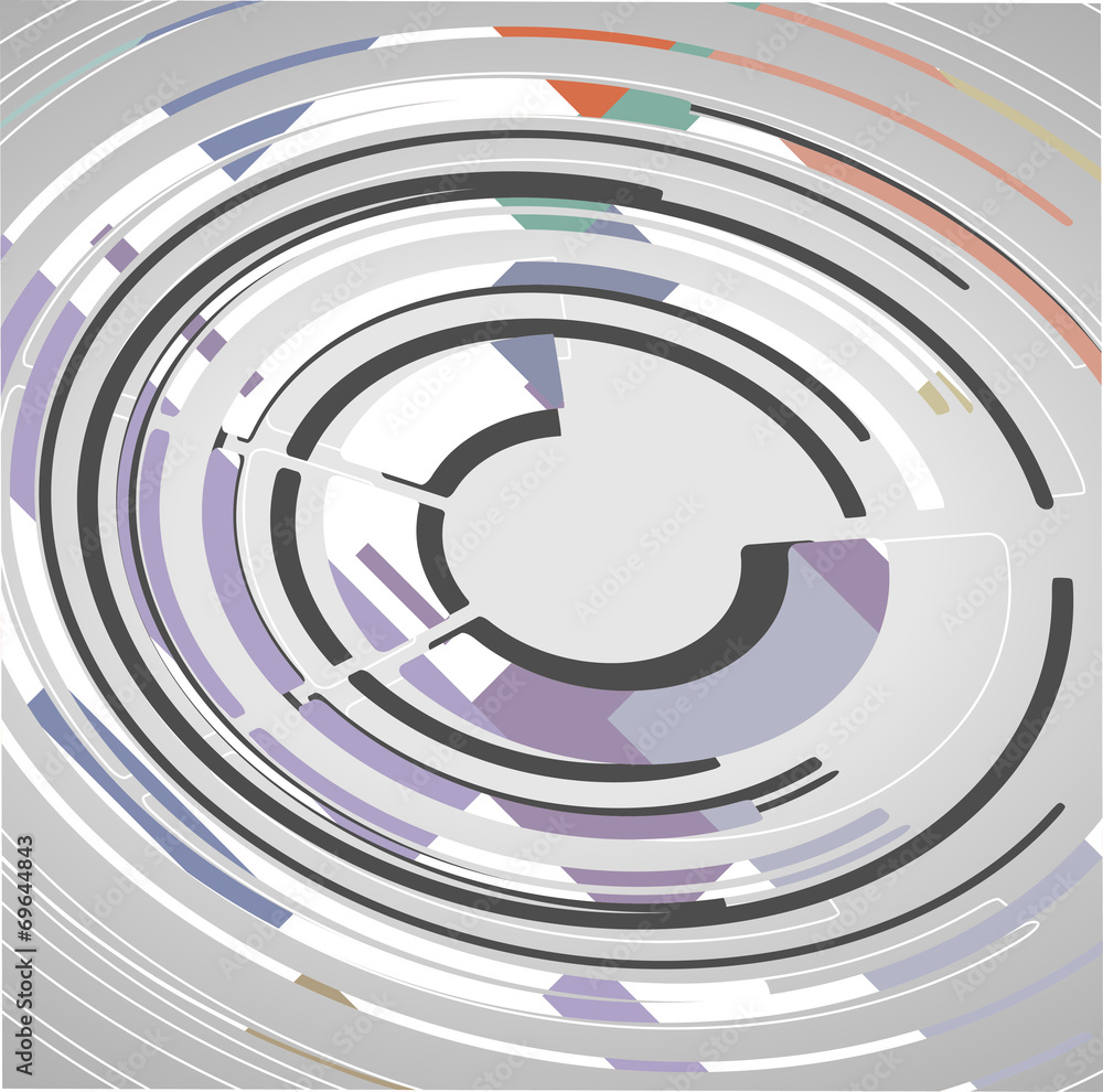 Fototapeta premium Abstract technology background