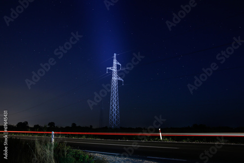 Pylon and traffic