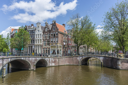 Keizersgracht canal in Amsterdam, Netherlands.