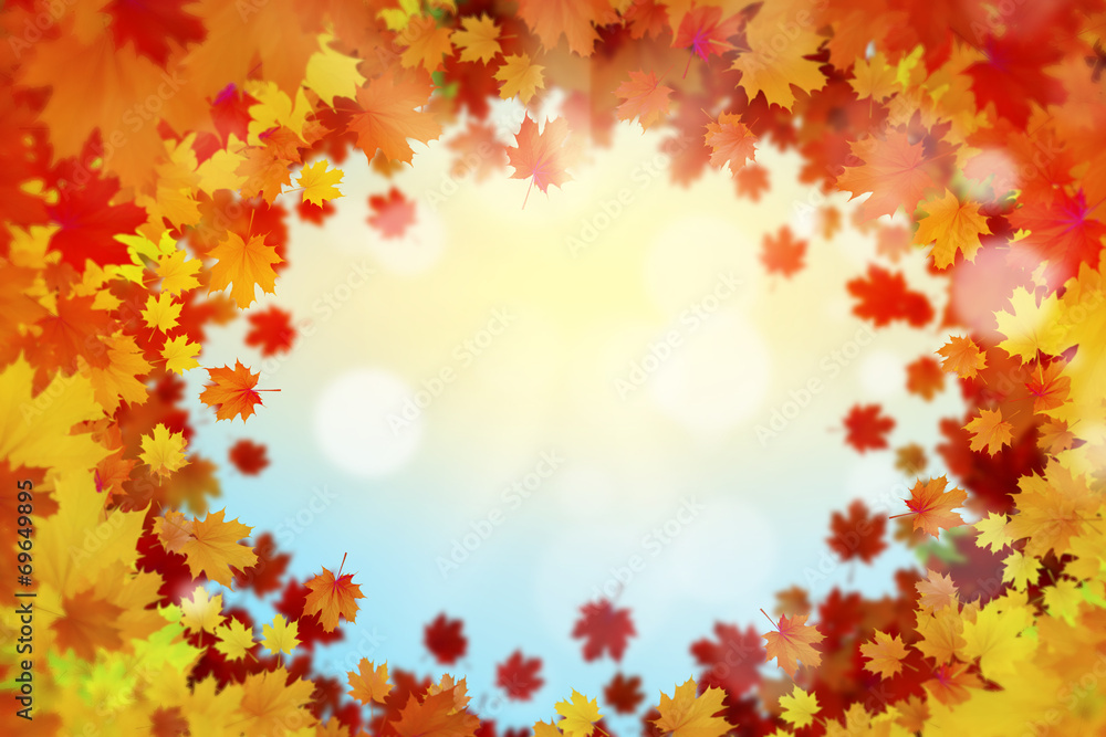 Autumn background Autumn background