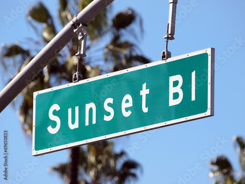 Sunset Boulevard Los Angeles photo