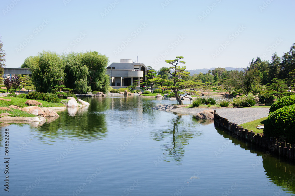 Fototapeta premium Beautiful view of Japanese Garden