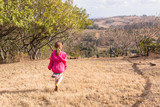 Young Girl Explores Nature Reserve