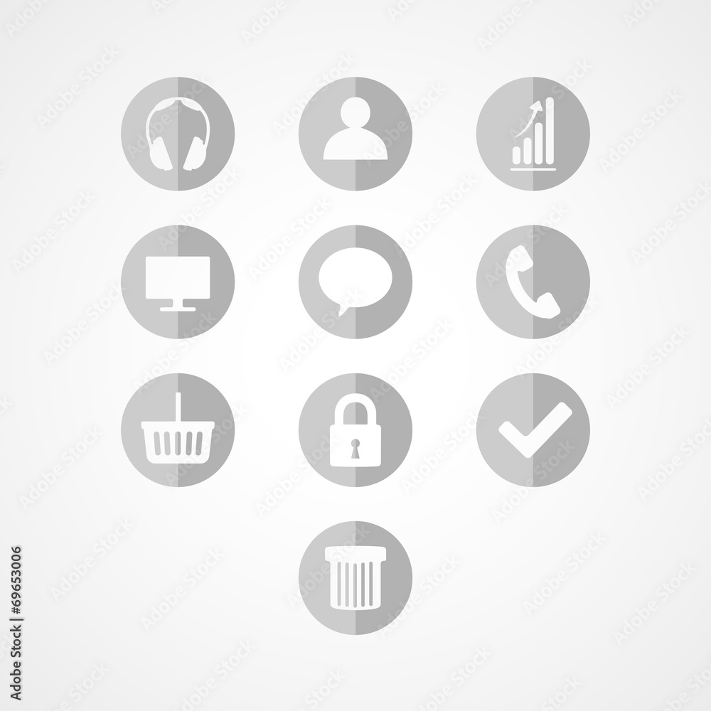 set concept web icon set concept web icon