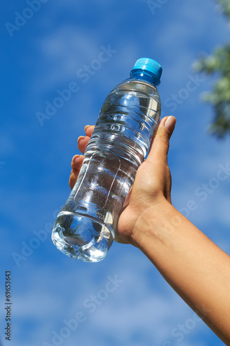 woman with water