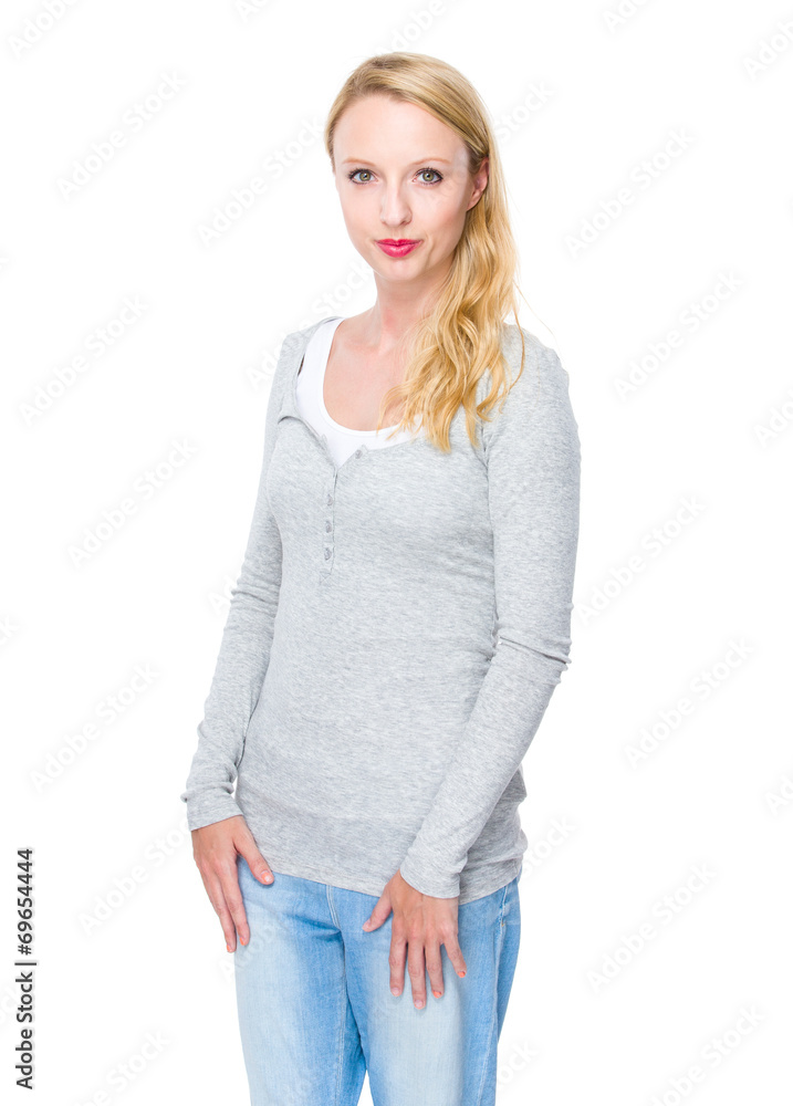 Fototapeta premium Caucasian woman