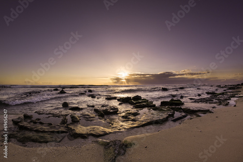 Sunrise - coucher de soleil - pointe aux piments - île Maurice