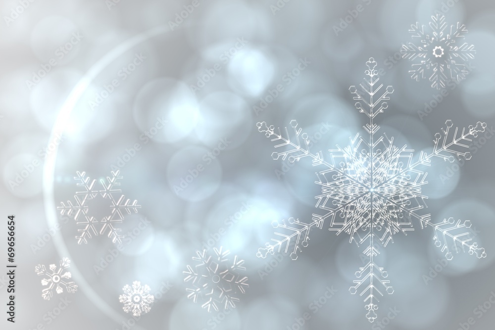 Silver snow flake pattern design Silver snow flake pattern design