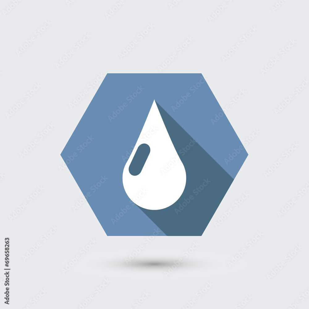 vector modern flat icon with long shadow. vector modern flat icon with long shadow.