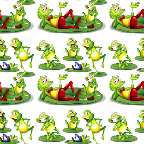 Seamless frog