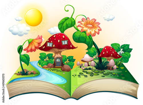 Mushroom house book